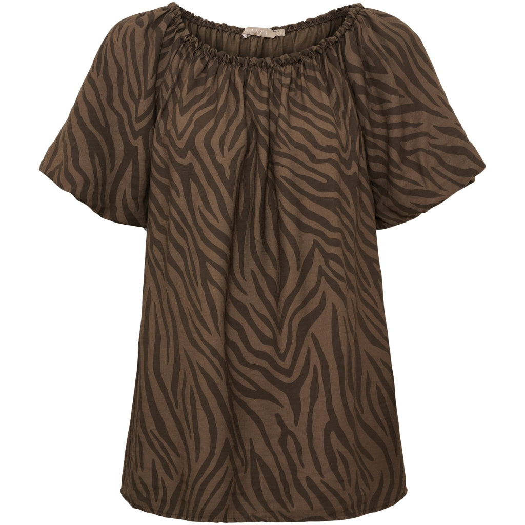 MARTA DU CHATEAU Marta du Chateau dame top MdcLuciana 26136 Top Brown