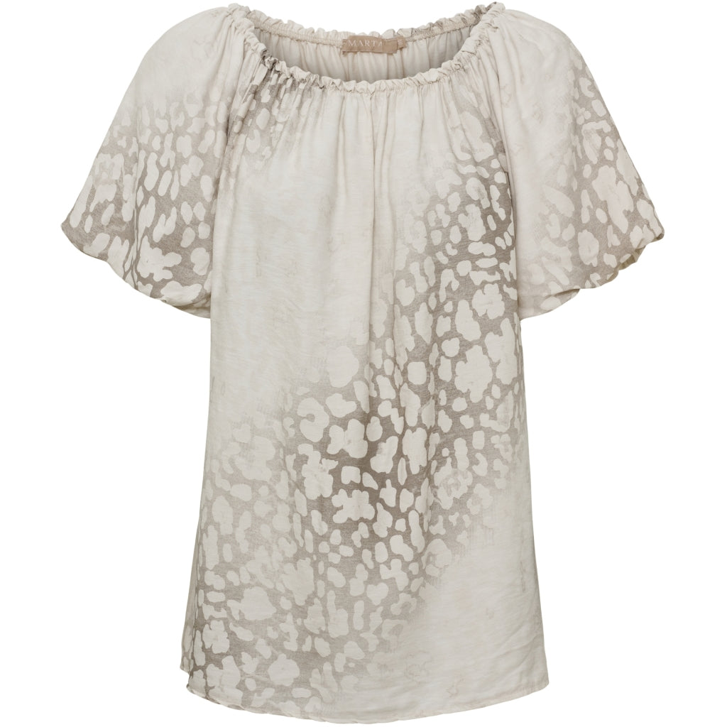 MARTA DU CHATEAU Marta du Chateau dame top MdcLuciana 26136 Leo Top Beige