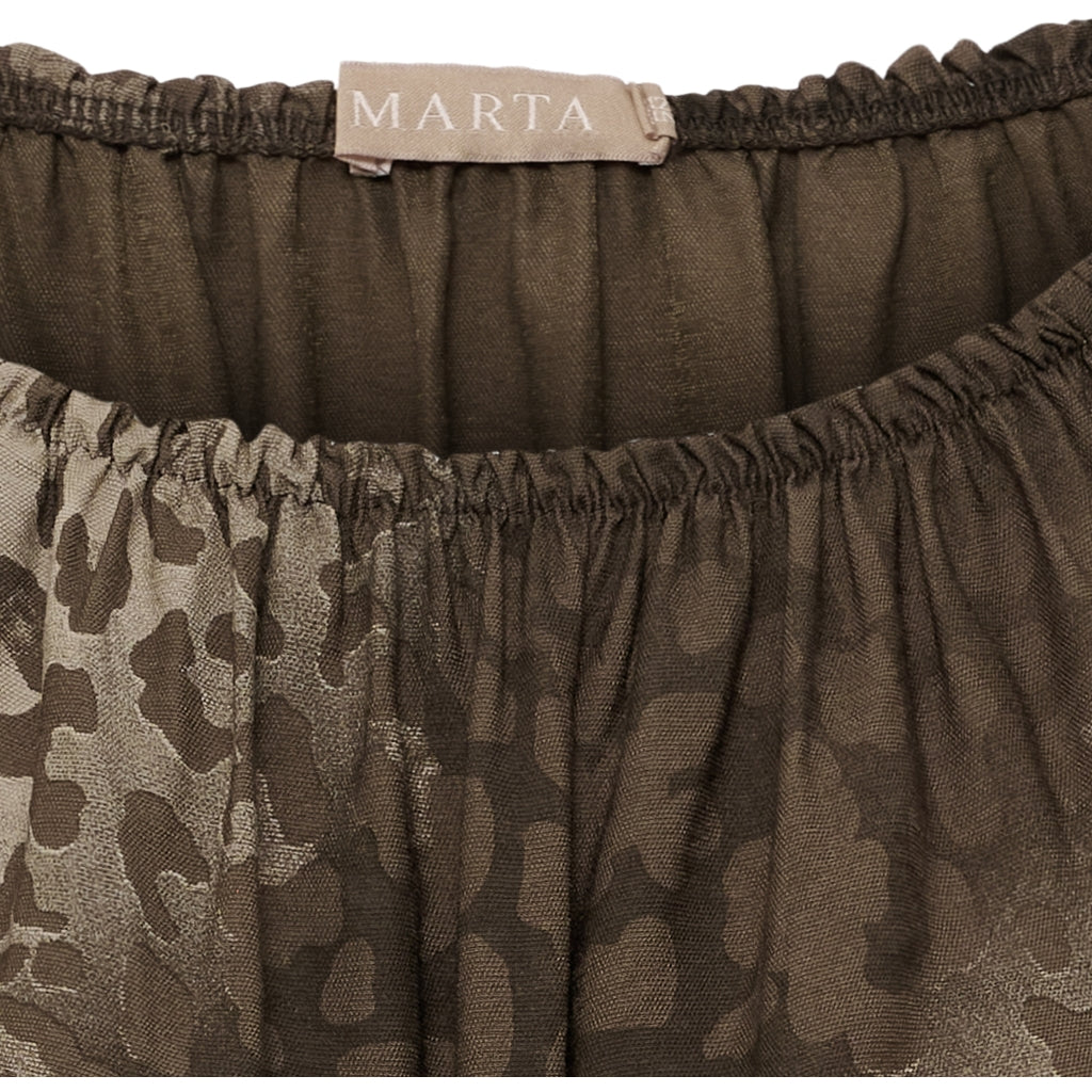 MARTA DU CHATEAU Marta du Chateau dame top MdcLuciana 26136 Leo Top Brown