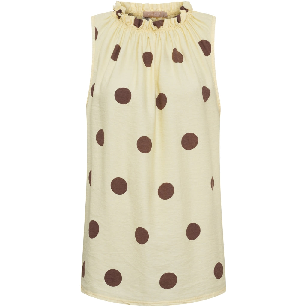 MARTA DU CHATEAU Marta du Chateau dame top MdcLucina 2319 Top Yellow