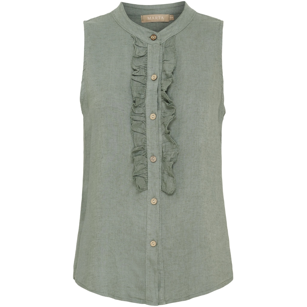 MARTA DU CHATEAU Marta du Chateau dame top MdcMalene 258356 Top Military2828