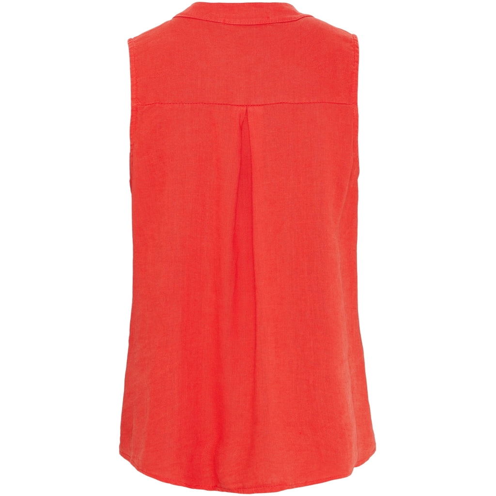 MARTA DU CHATEAU Marta du Chateau dame top MdcMalene 258356 Top Red5604