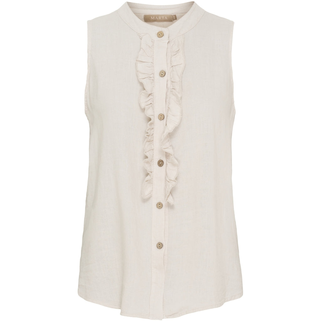 MARTA DU CHATEAU Marta du Chateau dame top MdcMalene 258356 Top Sabbia1752