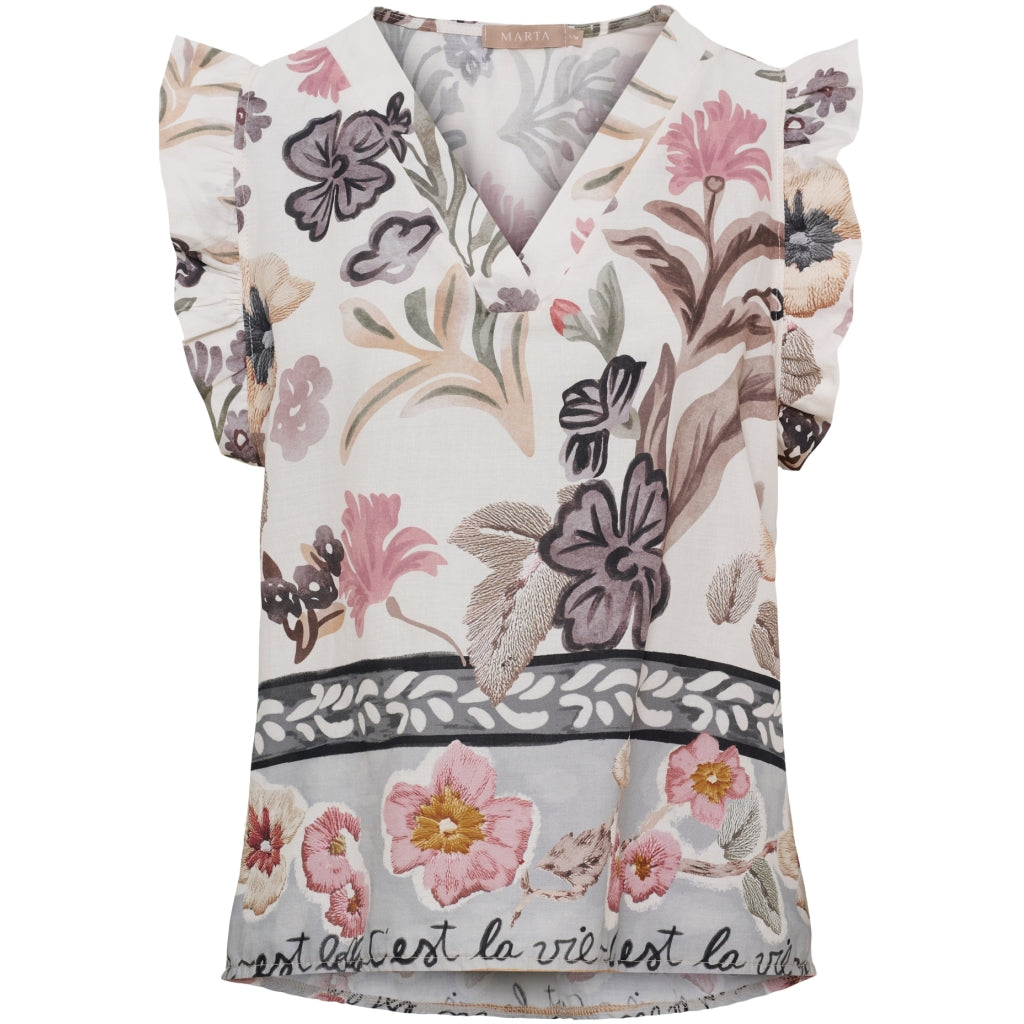 MARTA DU CHATEAU Marta du Chateau dame top MdcMarita 85573 Shirt Black