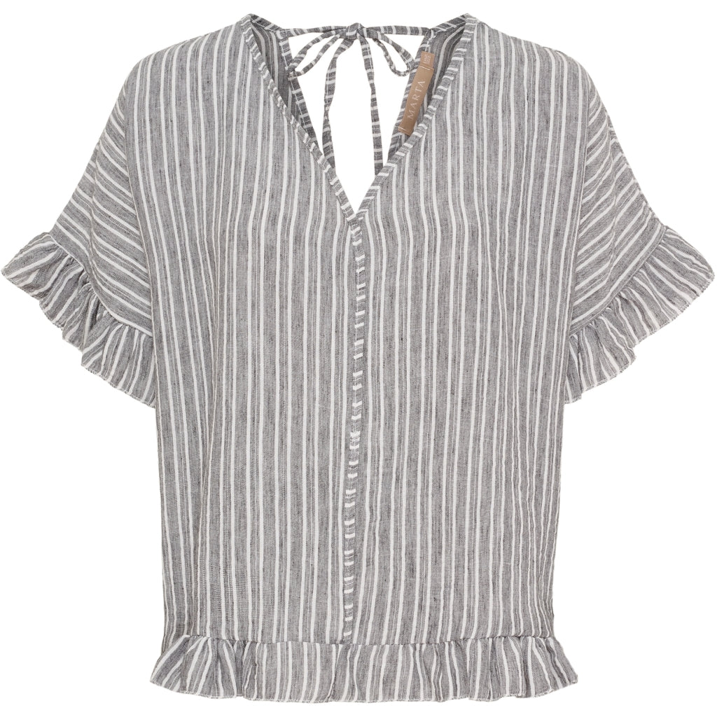 MARTA DU CHATEAU Marta du Chateau dame top MdcMatilda 8464 Top Nero