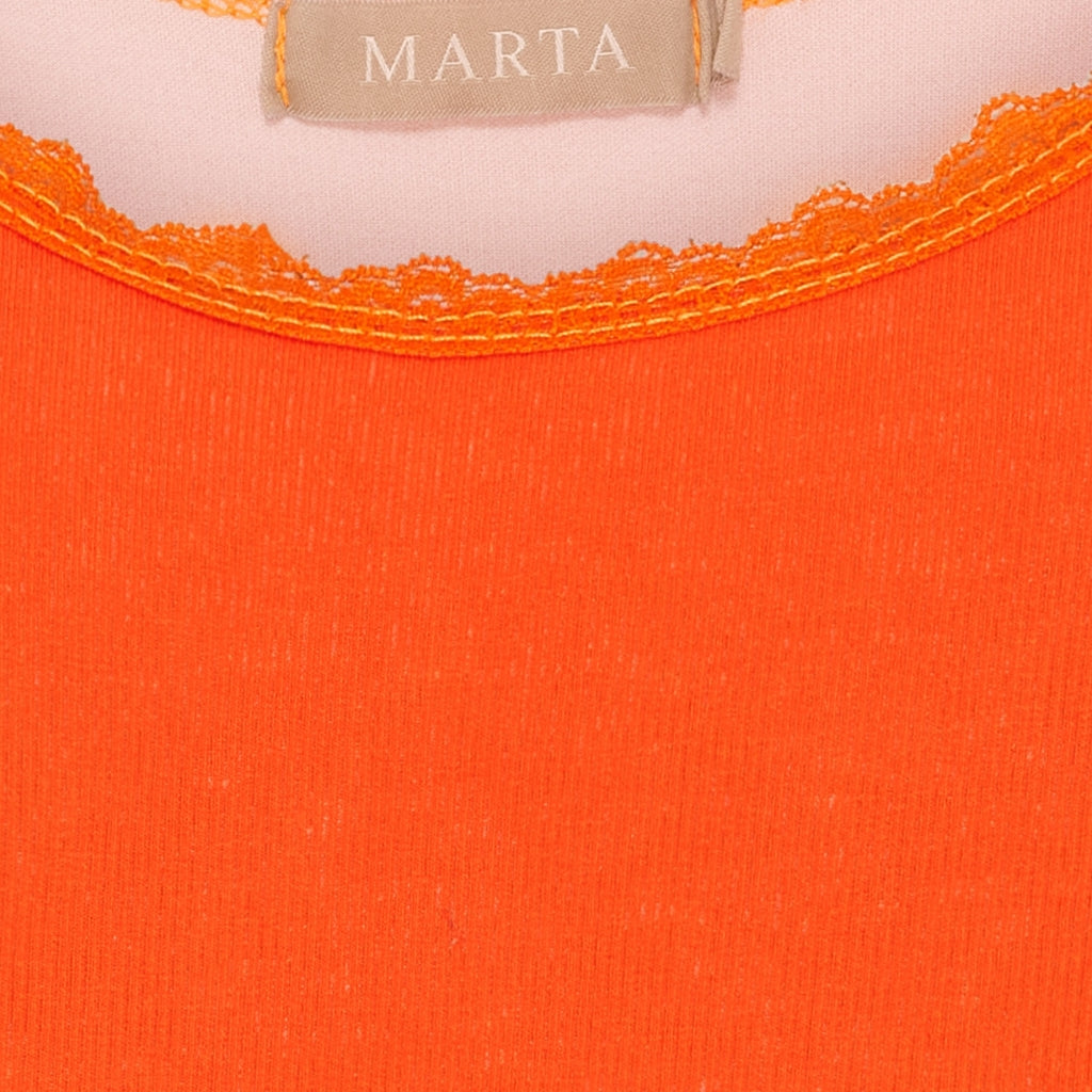MARTA DU CHATEAU Marta du Chateau dame top MdcNoelie 258034 Top Arancio3355