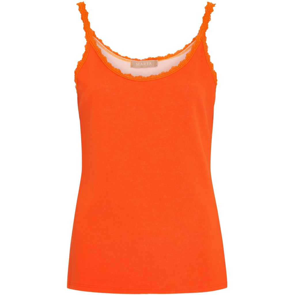 MARTA DU CHATEAU Marta du Chateau dame top MdcNoelie 258034 Top Arancio3355