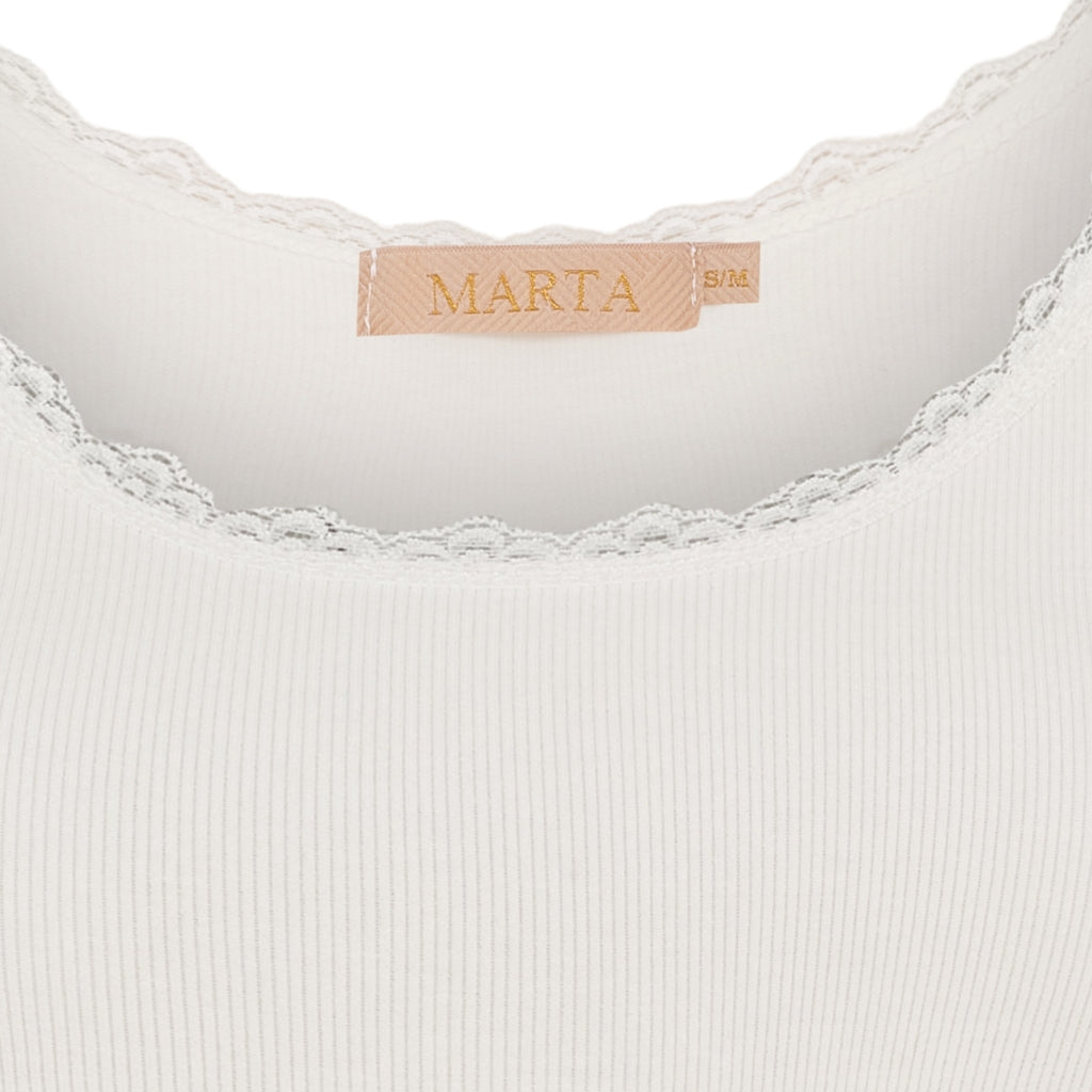 MARTA DU CHATEAU Marta du Chateau dame top MdcNoelie 258034 Top White01