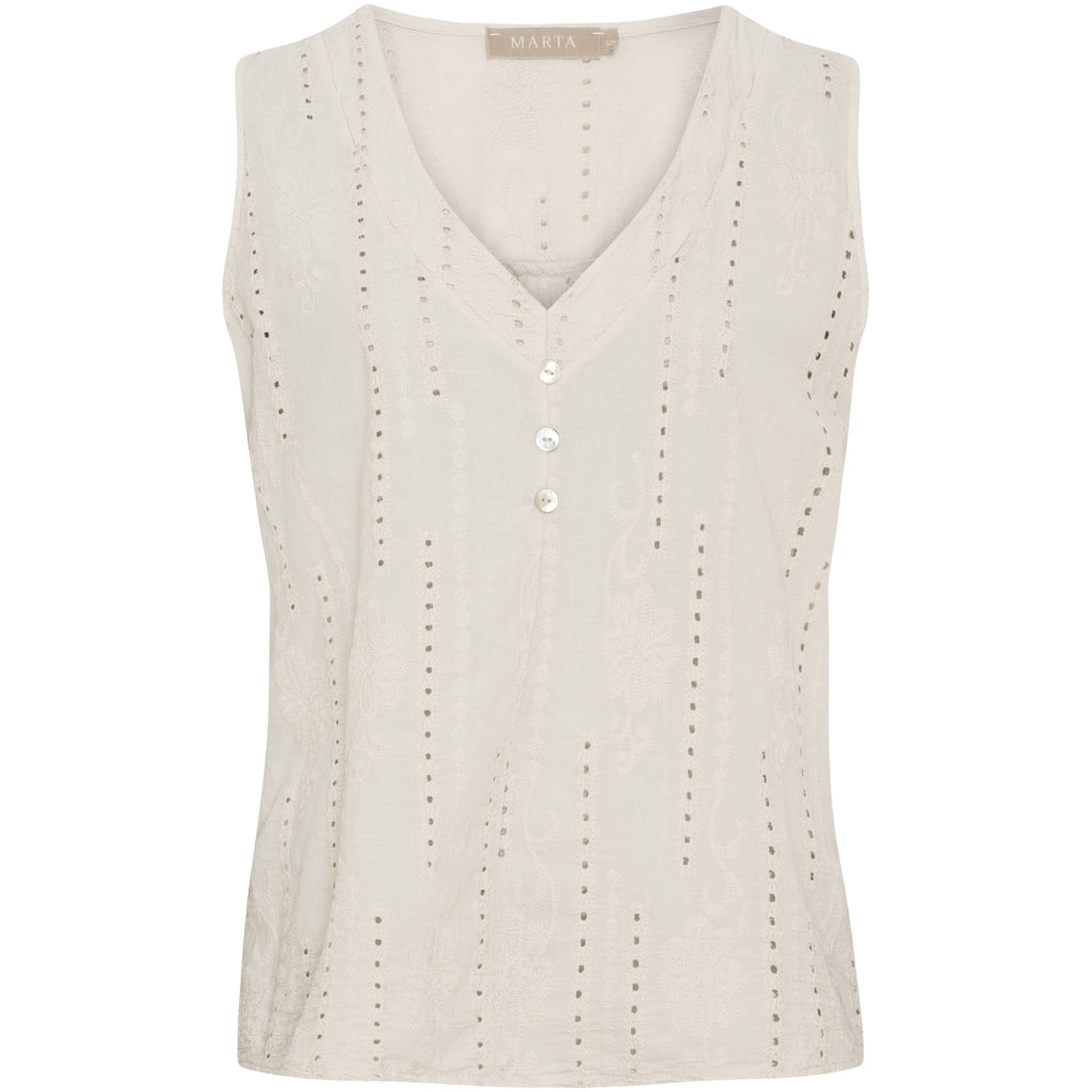 MARTA DU CHATEAU Marta du Chateau dame top MdcPerla 6261 Top Beige