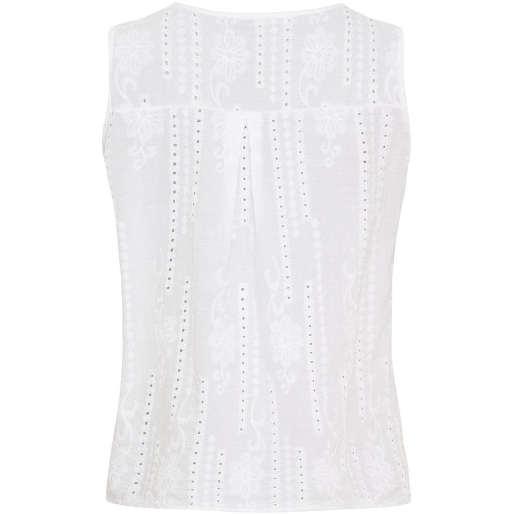 MARTA DU CHATEAU Marta du Chateau dame top MdcPerla 6261 Top White