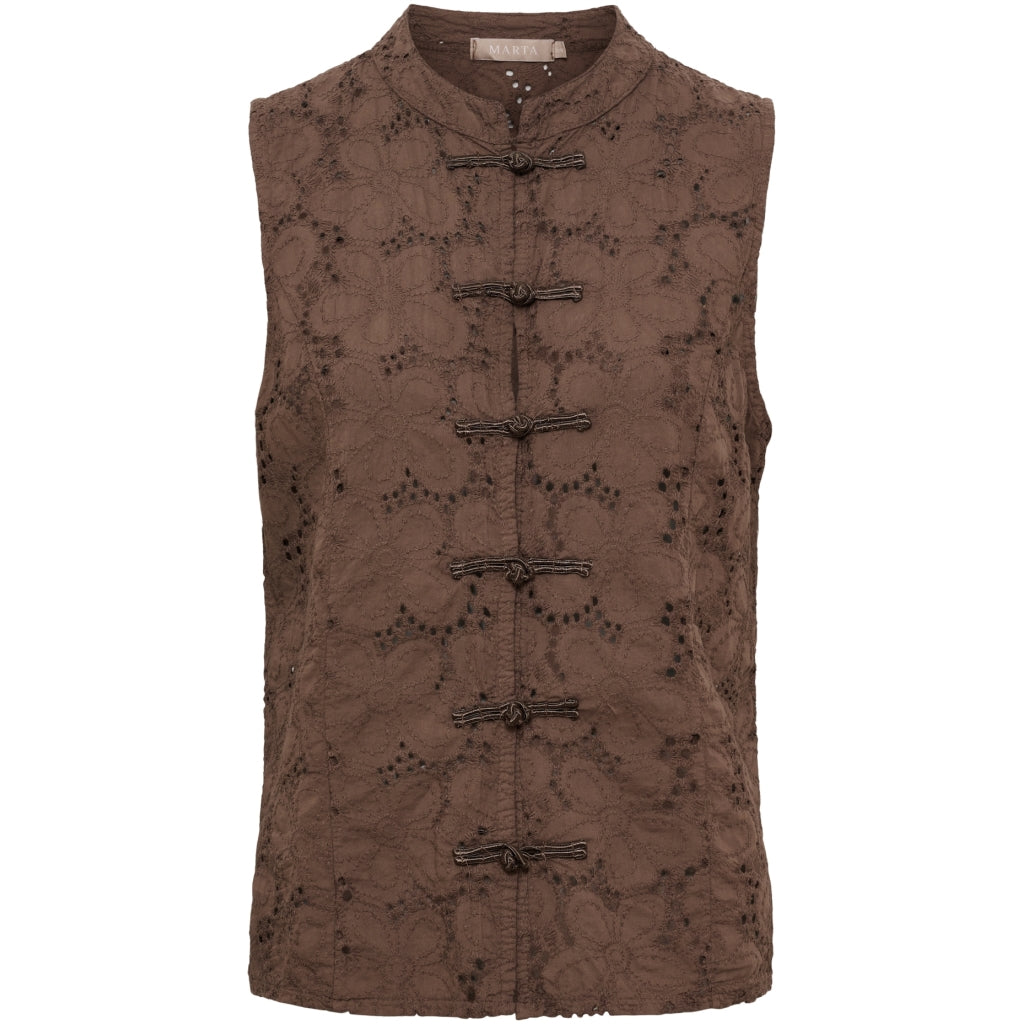 MARTA DU CHATEAU Marta du Chateau dame top MdcRavella 268613 Top Mocca
