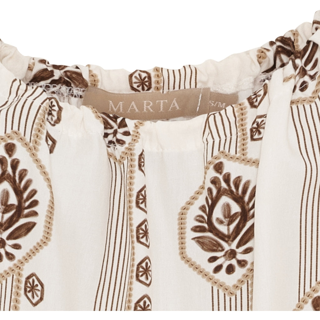MARTA DU CHATEAU Marta du Chateau dame top MdcTanya 258620 Top Moro/BeigeXof3986