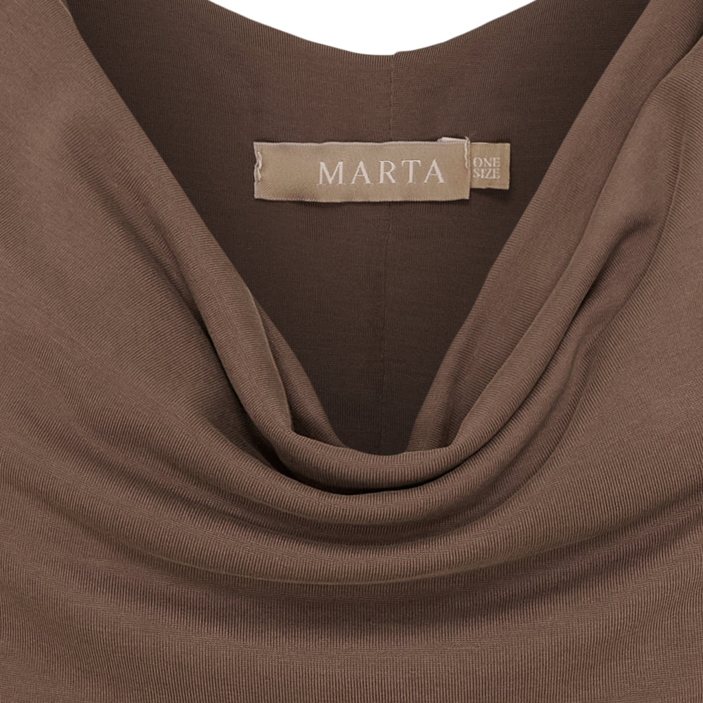 MARTA DU CHATEAU Marta du Chateau dame top MdcVeronika 82107 Top Brown