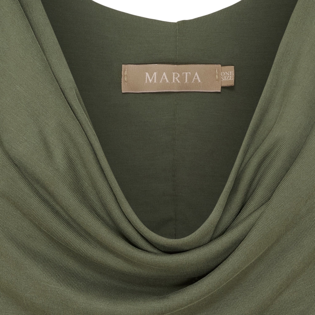MARTA DU CHATEAU Marta du Chateau dame top MdcVeronika 82107 Top Military