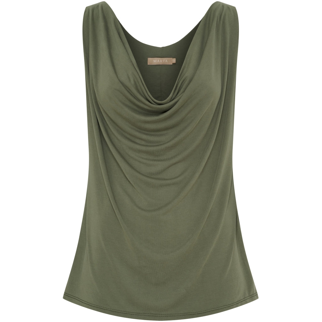 MARTA DU CHATEAU Marta du Chateau dame top MdcVeronika 82107 Top Military