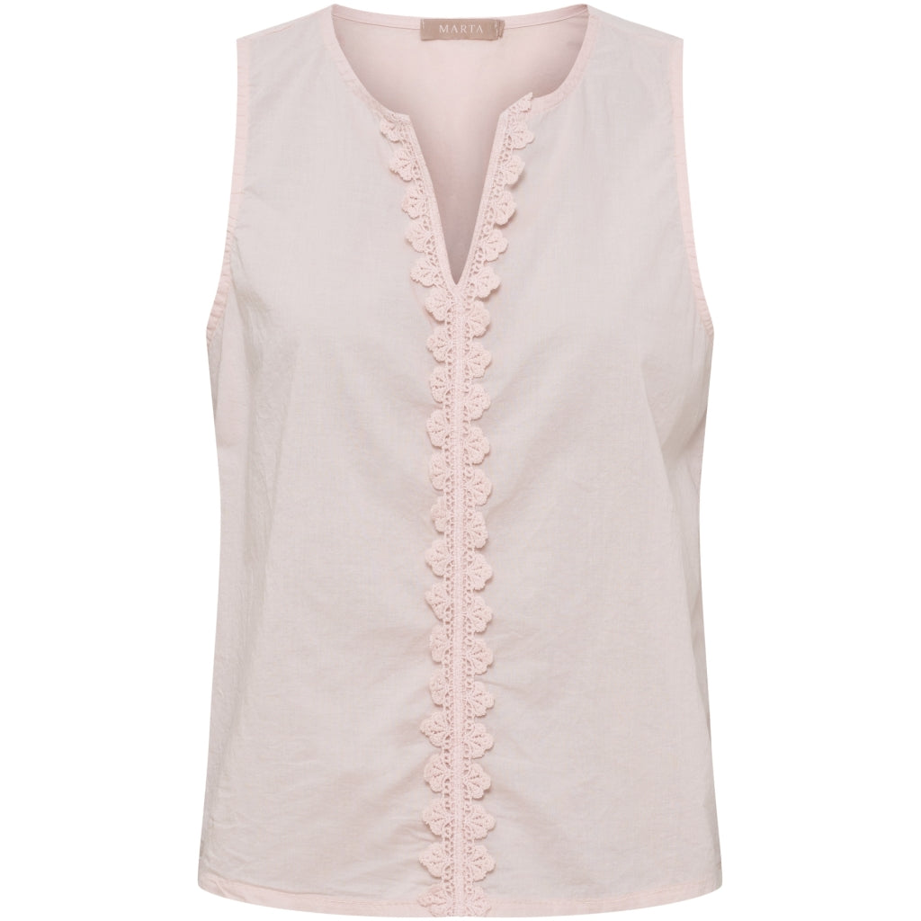 MARTA DU CHATEAU Marta du Chateau dame top MdcVienna 68503M Top Cipria