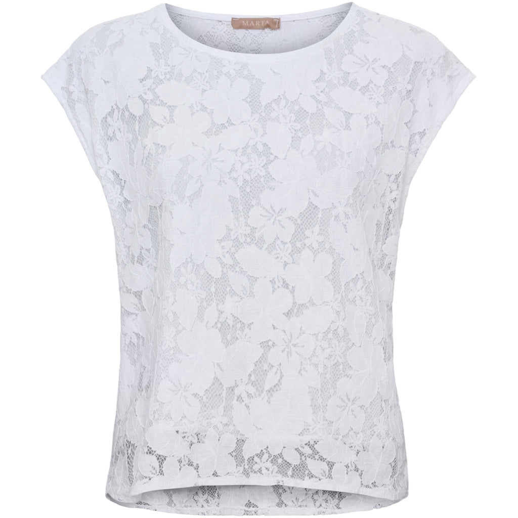 MARTA DU CHATEAU Marta du Chateau dame top MdcZorina 85661 Top White