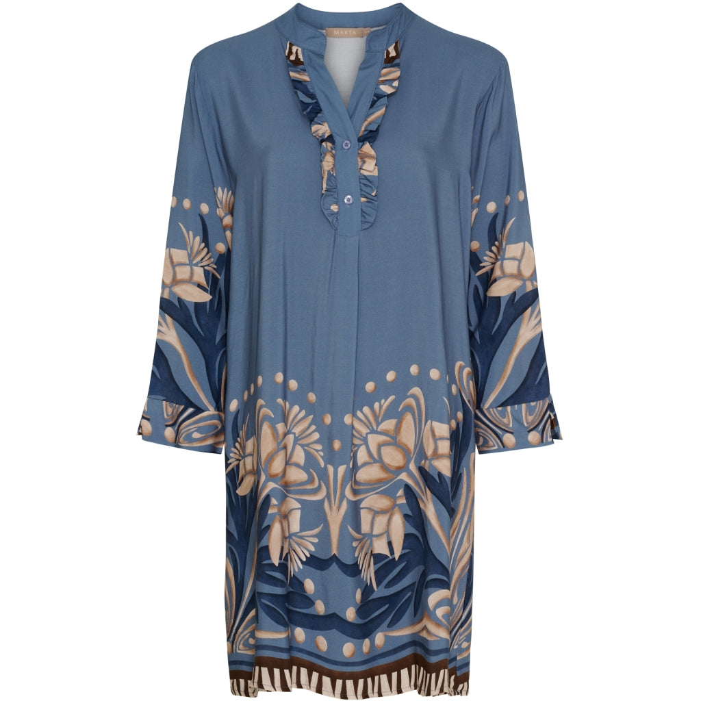 MARTA DU CHATEAU Marta du Chateau dame tunika MdcCapri 2604B Tunica JeansNG313BA