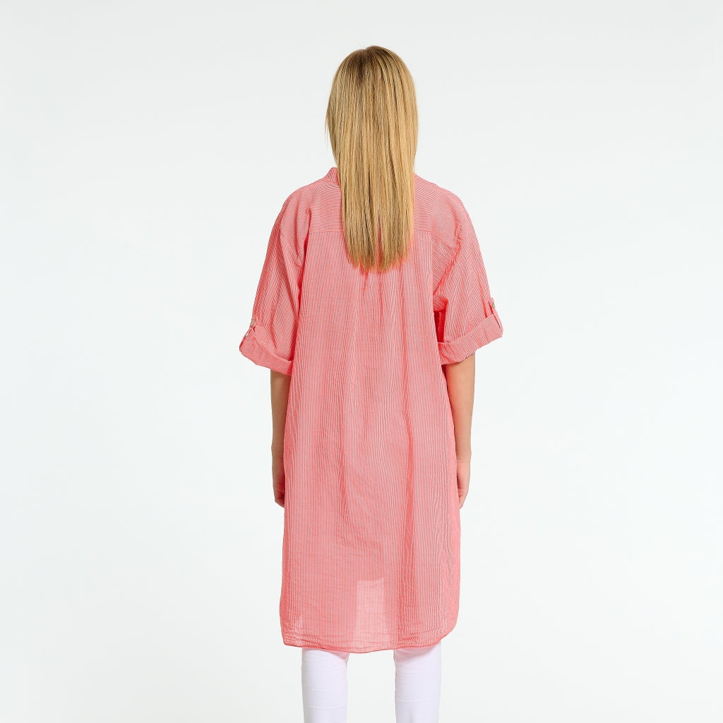 MARTA DU CHATEAU Marta du Chateau dame tunika MdcTine 1665-25 Tunica Coral