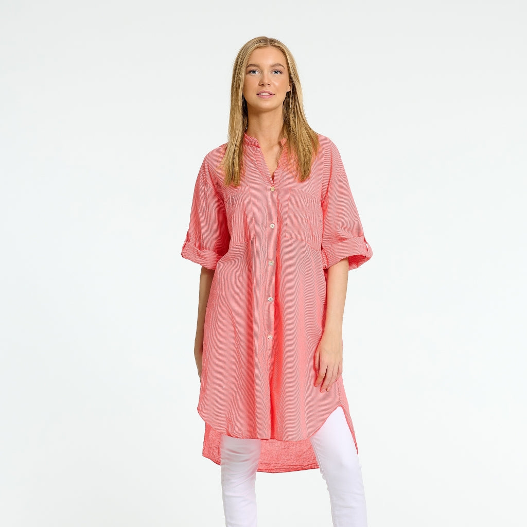 MARTA DU CHATEAU Marta du Chateau dame tunika MdcTine 1665-25 Tunica Coral