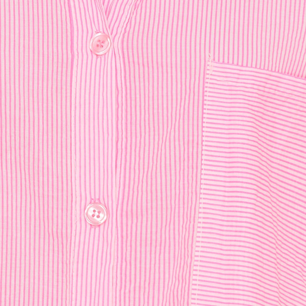 MARTA DU CHATEAU Marta du Chateau dame tunika MdcTine 1665-25 Tunica Strong Pink Stripe