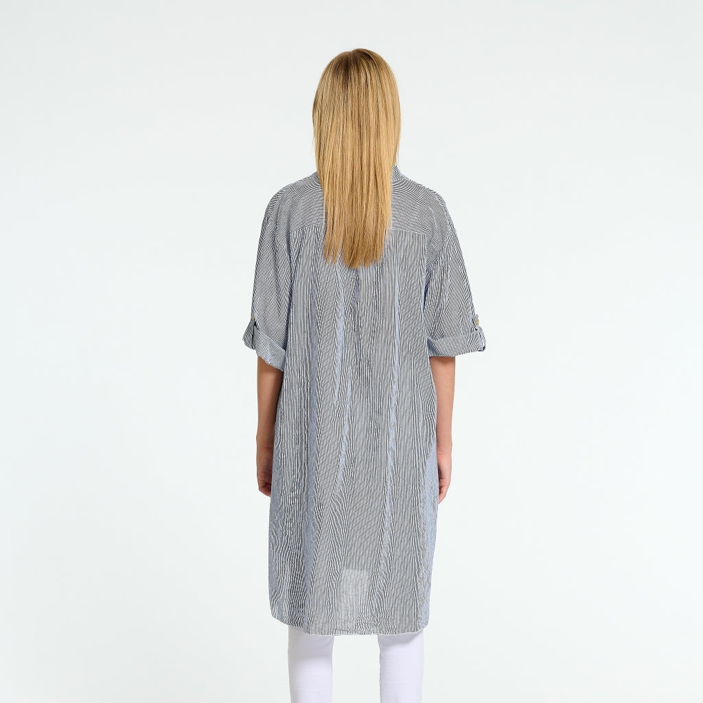 MARTA DU CHATEAU Marta du Chateau dame tunika MdcTine 1665-25 Tunica White/Blue