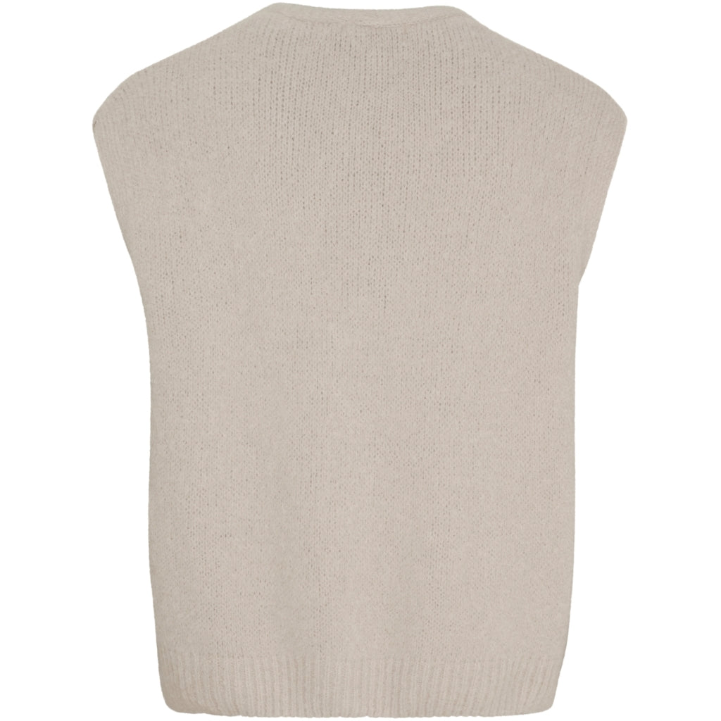 MARTA DU CHATEAU Marta du Chateau dame vest MdcAmara 5215 Vest Beige