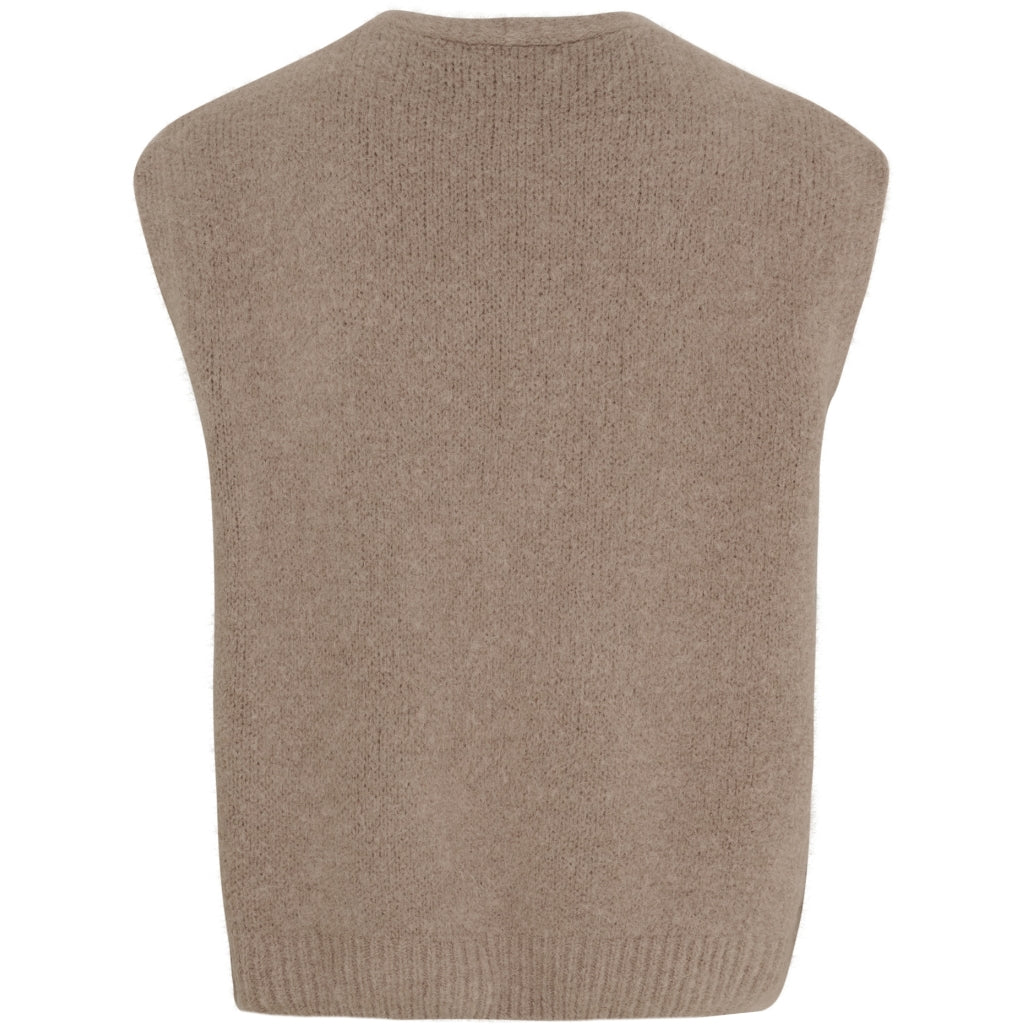 MARTA DU CHATEAU Marta du Chateau dame vest MdcAmara 5215 Vest Fango