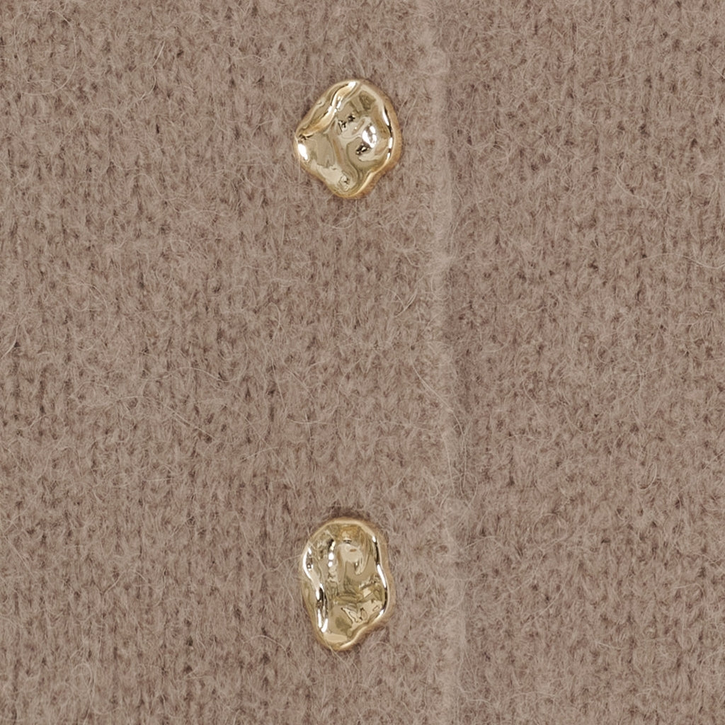 MARTA DU CHATEAU Marta du Chateau dame vest MdcAmara 5215 Vest Fango