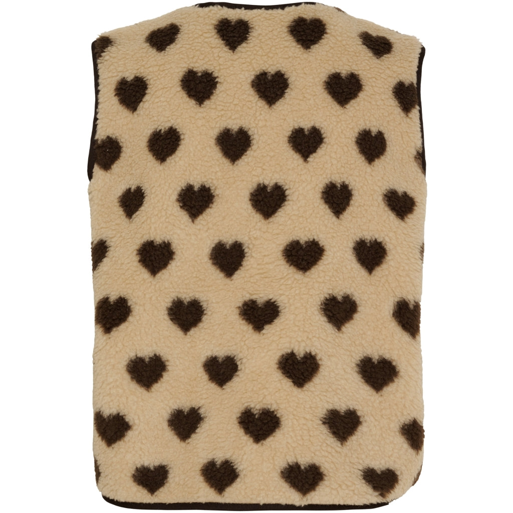 MARTA DU CHATEAU Marta du Chateau dame vest MdcDahlia 25710 Vest Camello/Moro