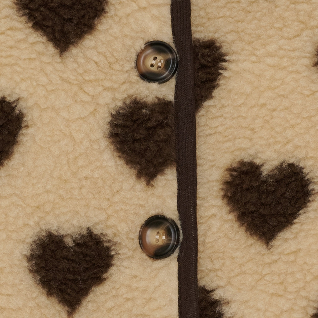 MARTA DU CHATEAU Marta du Chateau dame vest MdcDahlia 25710 Vest Camello/Moro