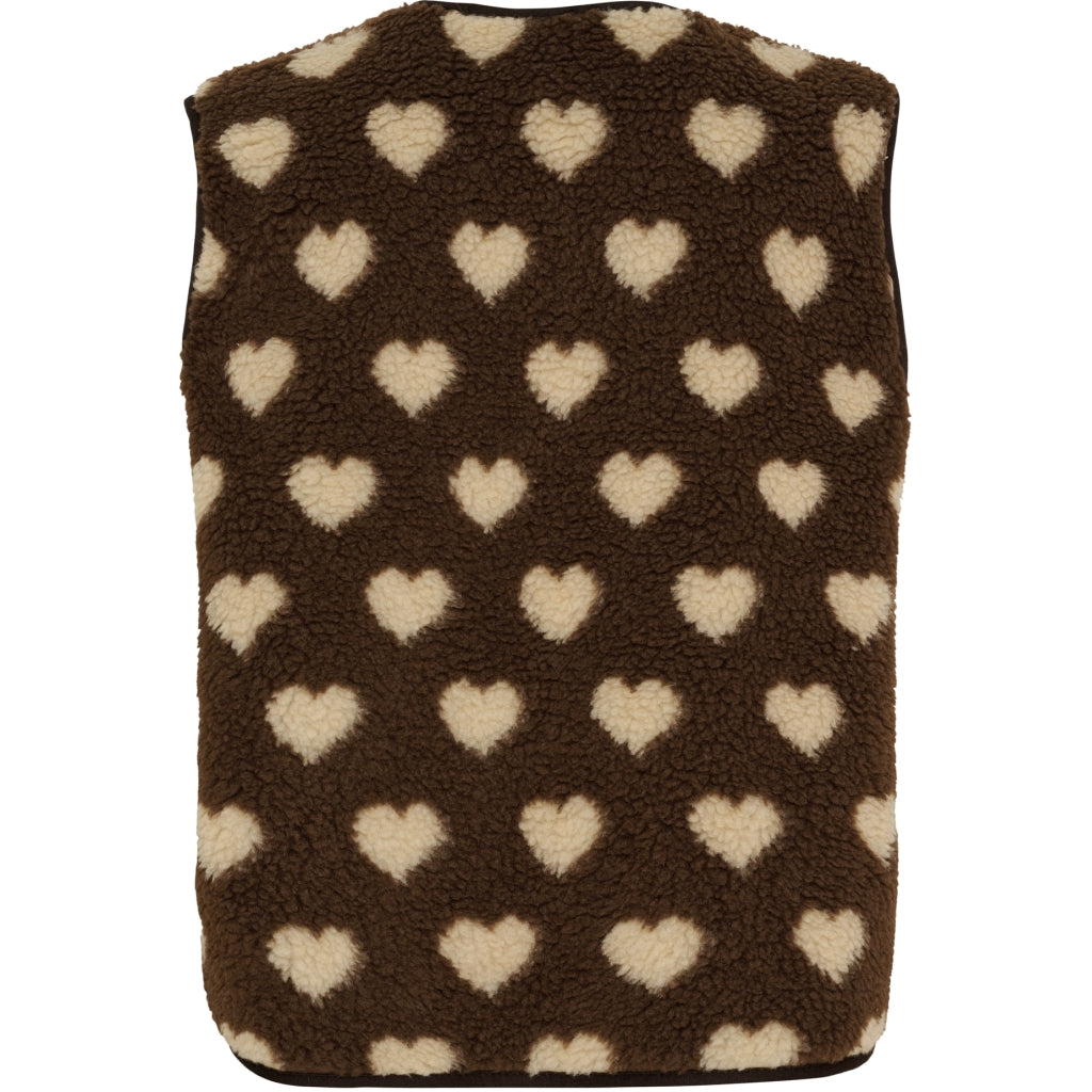 MARTA DU CHATEAU Marta du Chateau dame vest MdcDahlia 25710 Vest Moro/Camello