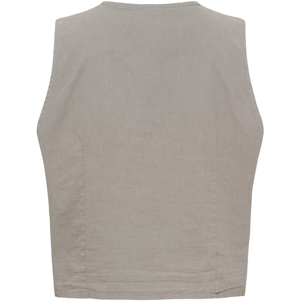 MARTA DU CHATEAU Marta du Chateau dame vest MdcEvelia 8047 Vest Fango