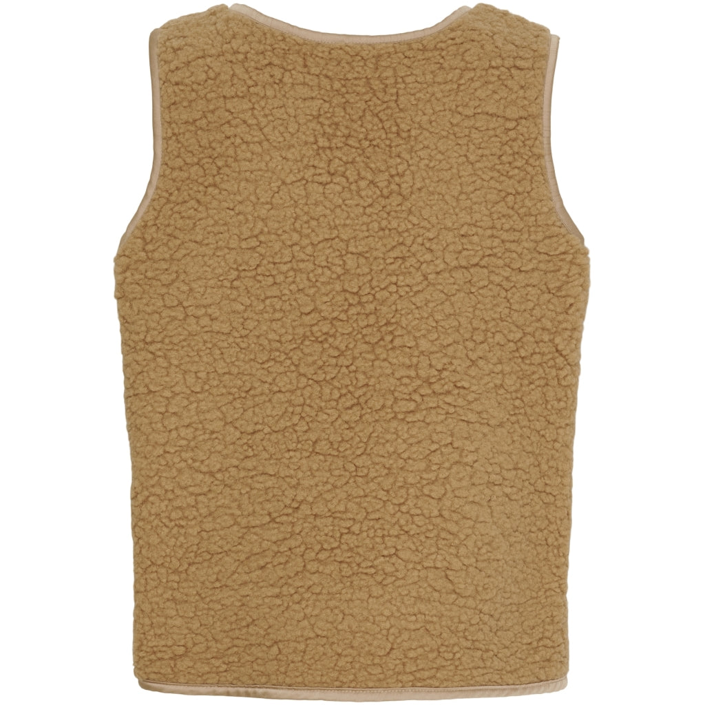 MARTA DU CHATEAU Marta du Chateau dame vest MdcGudrun 24583 Vest Light Camel