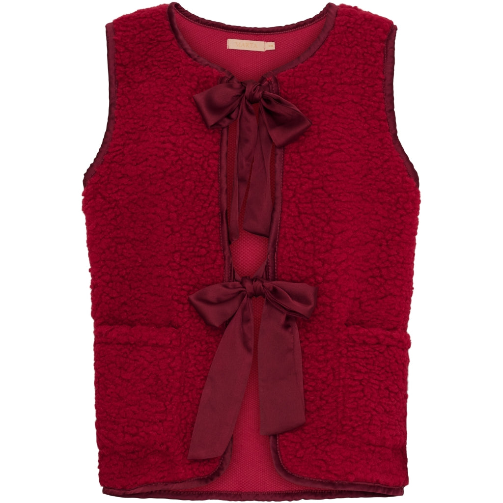 MARTA DU CHATEAU Marta du Chateau dame vest MdcGudrun 24583 Vest Wine