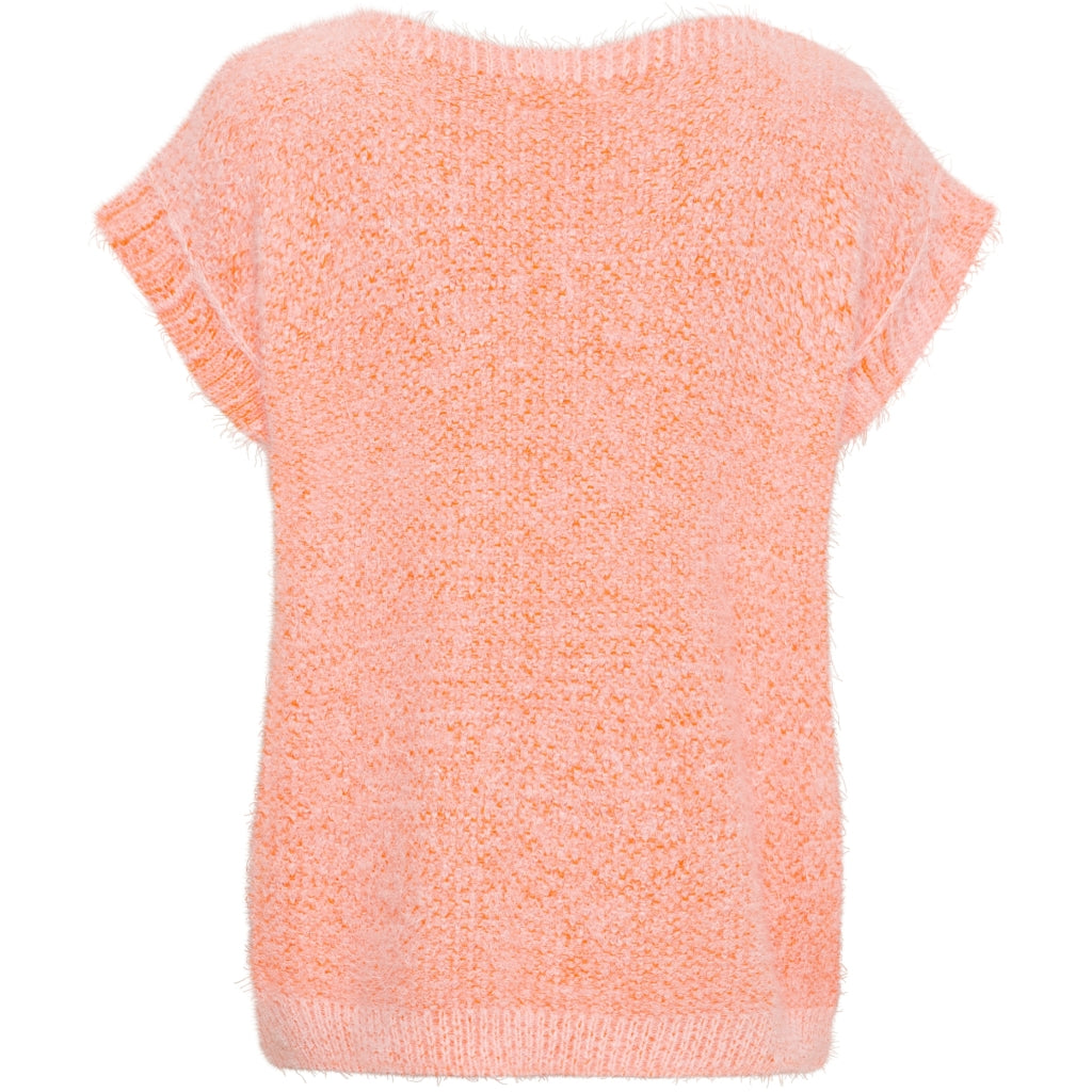 MARTA DU CHATEAU Marta du Chateau dame vest MdcLaya 8039 Knit Vest Orange