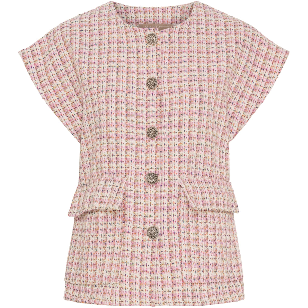 MARTA DU CHATEAU Marta du Chateau dame vest MdcLoretta 7169 Vest Rose
