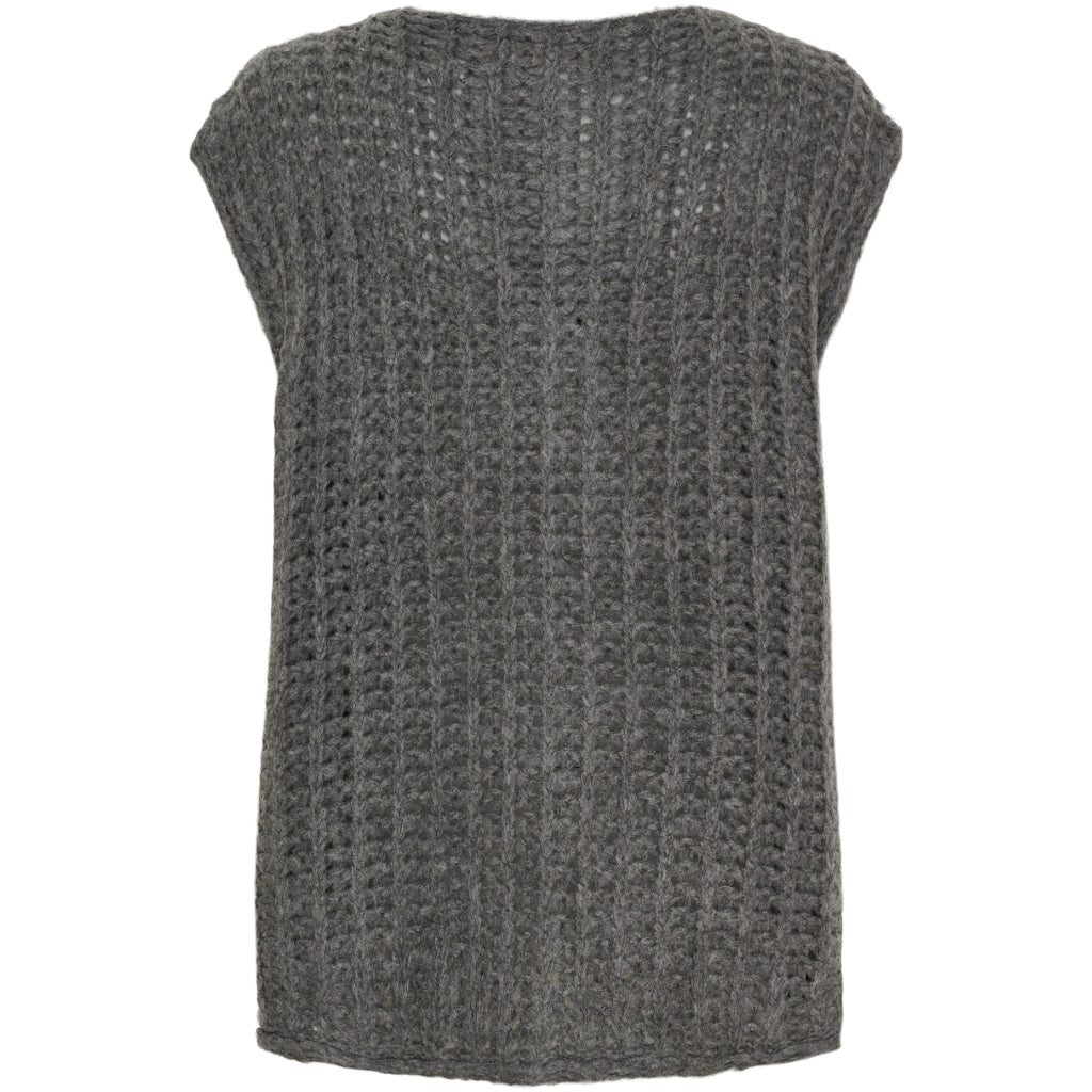 MARTA DU CHATEAU Marta du Chateau dame vest MdcRuby 9567 Vest DarkGrey9518