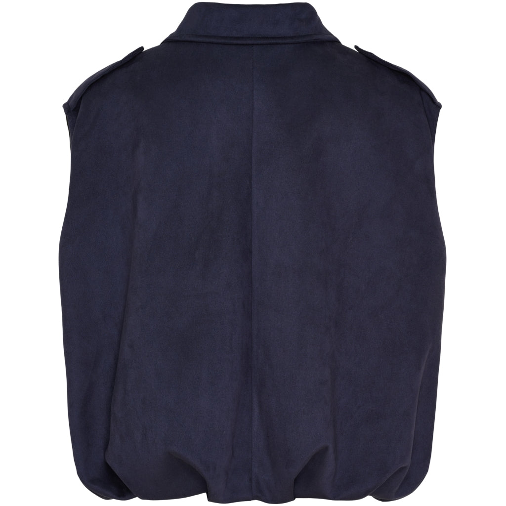 MARTA DU CHATEAU Marta du Chateau dame vest MdcSasha 7919 Vest Navy