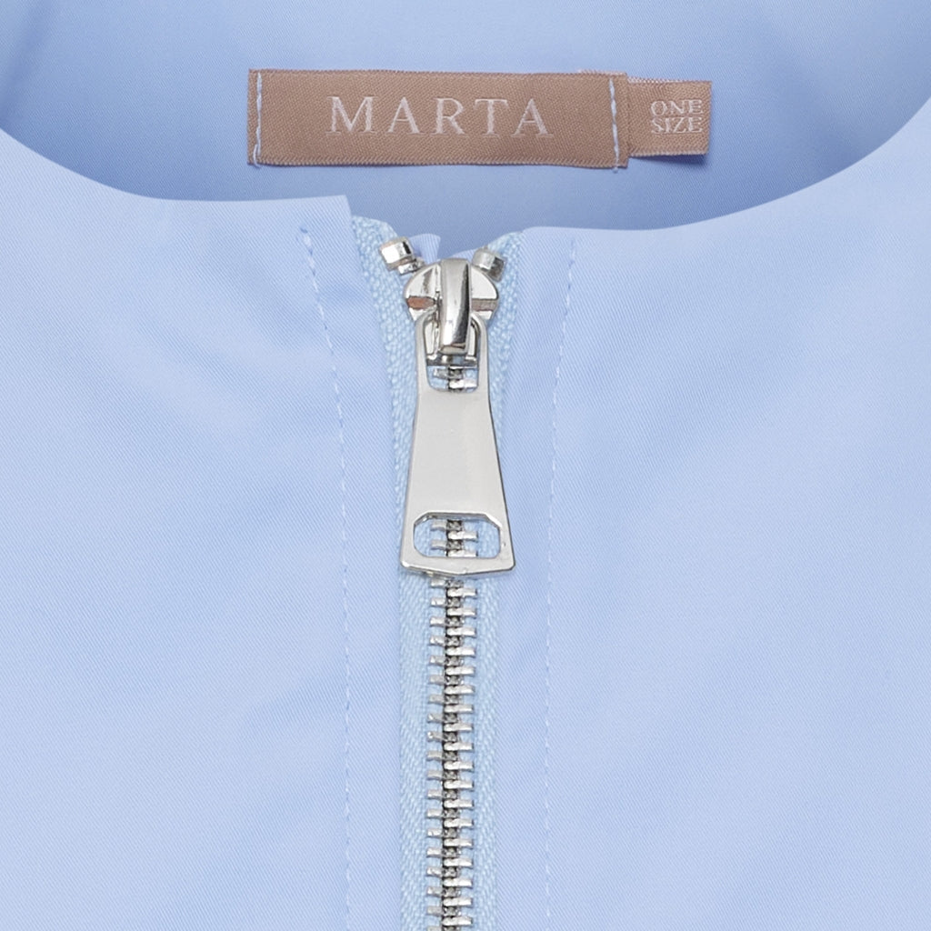 MARTA DU CHATEAU Marta du Chateau dame vest MdcTyra 55009M Vest Sky