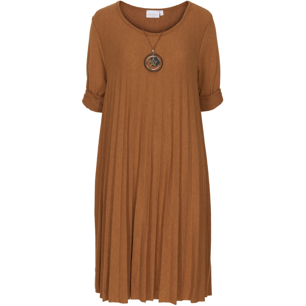 MARTA DU CHATEAU Marta du Chateau kjole 71653 Restudsalg Camel