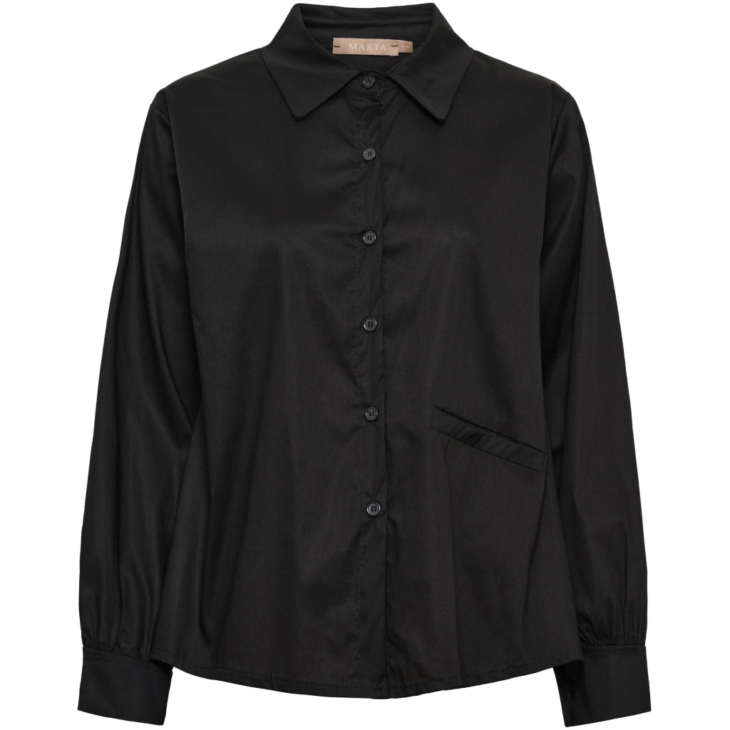 MARTA DU CHATEAU Marta du Chatrau Dame Skjorte MdcVaila 8926 Shirt Black