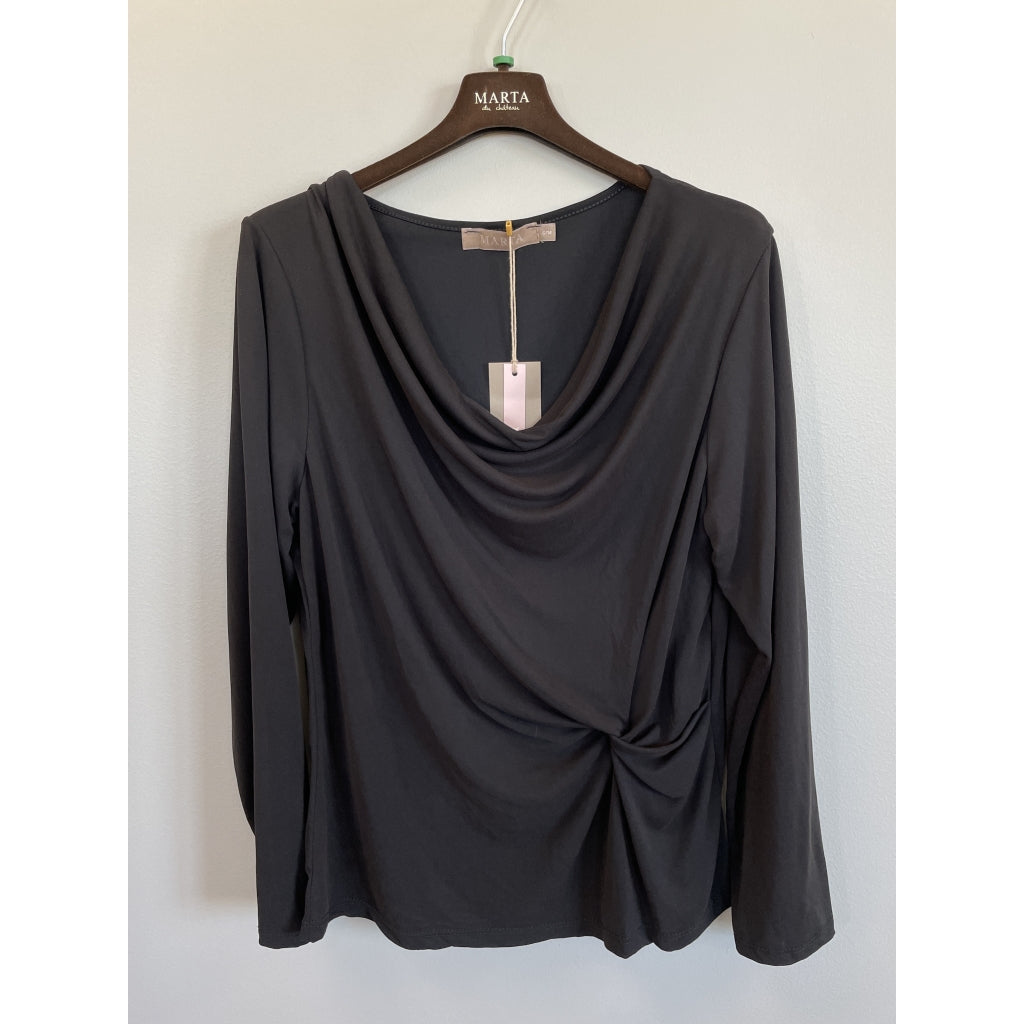 MARTA DU CHATEAU Marta du chateau Dame Bluse MdcSoletta 7988 Blouse Black