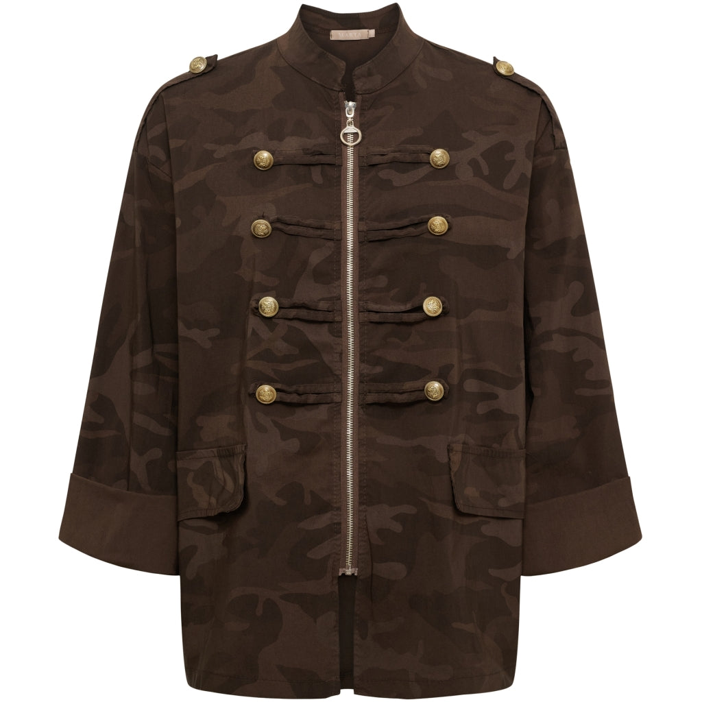 MARTA DU CHATEAU Marta du chateau Dame Jakke MdcSolstice 22322 Jacket Chocolate
