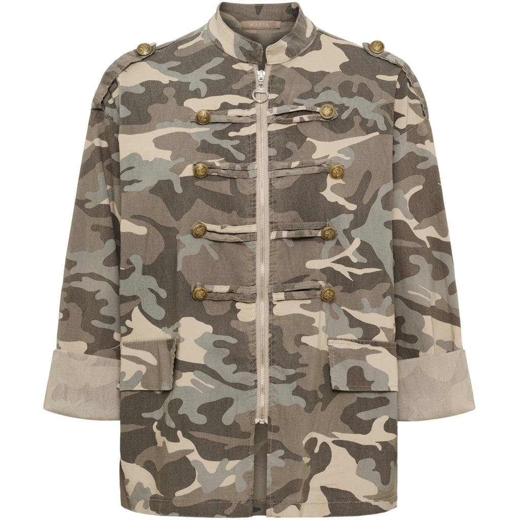 MARTA DU CHATEAU Marta du chateau Dame Jakke MdcSolstice 22322 Jacket Fango
