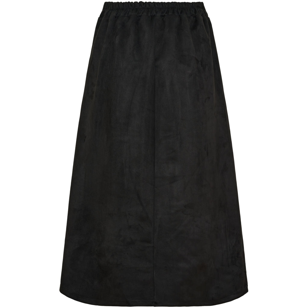MARTA DU CHATEAU Marta du chateau Dame Nederdel MdcNandina 57123Suede Skirt Nero