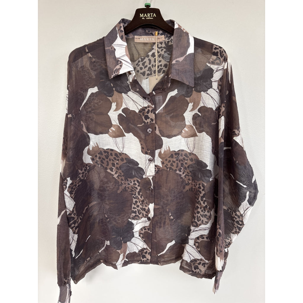 MARTA DU CHATEAU Marta du chateau Dame Skjorte MDCLAKE 7861 Shirt Originale