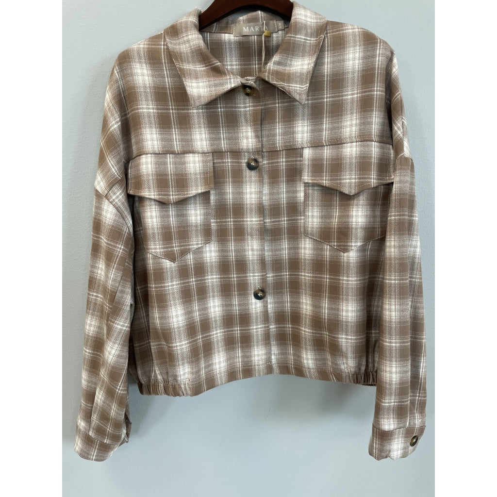 MARTA DU CHATEAU Marta du chateau Dame Skjorte MdcMarbella 268629 Shirt Beige