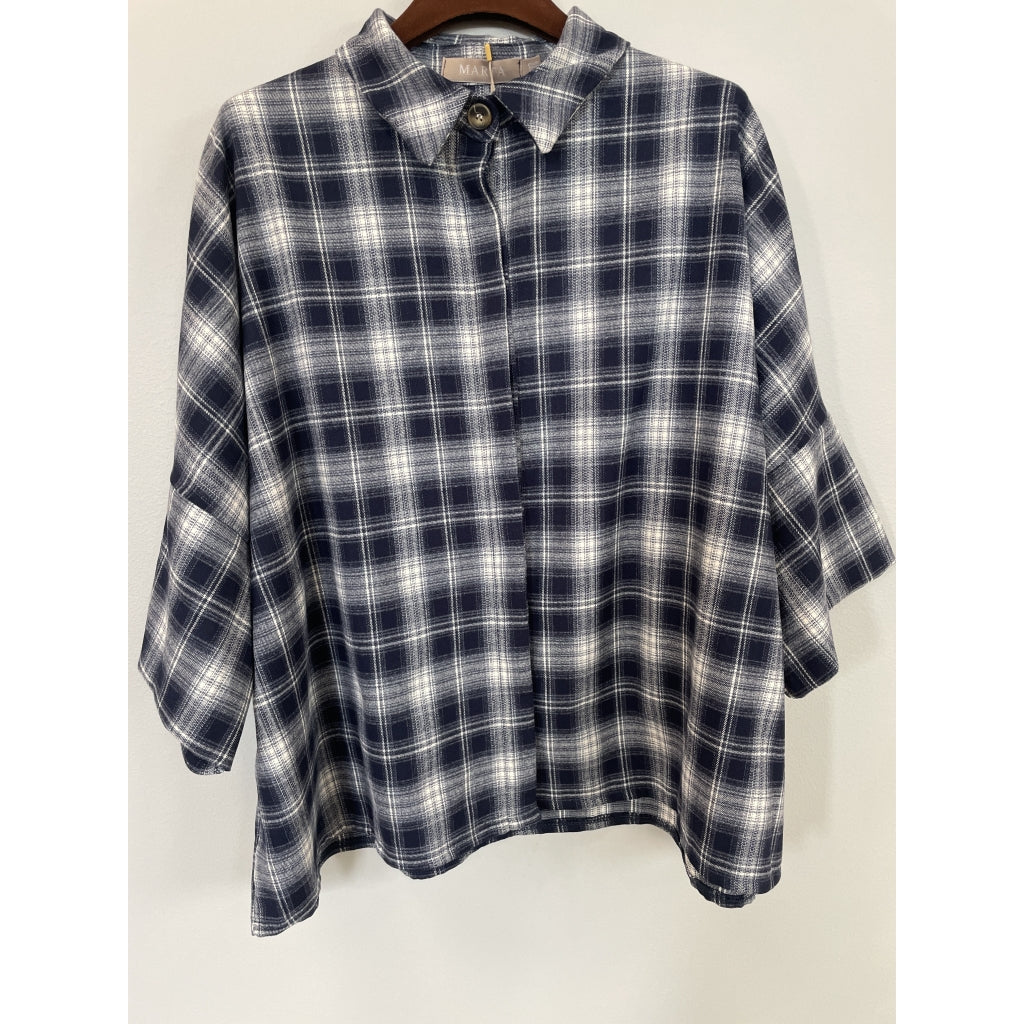 MARTA DU CHATEAU Marta du chateau Dame Skjorte MdcSantorini 268986 Shirt Blue