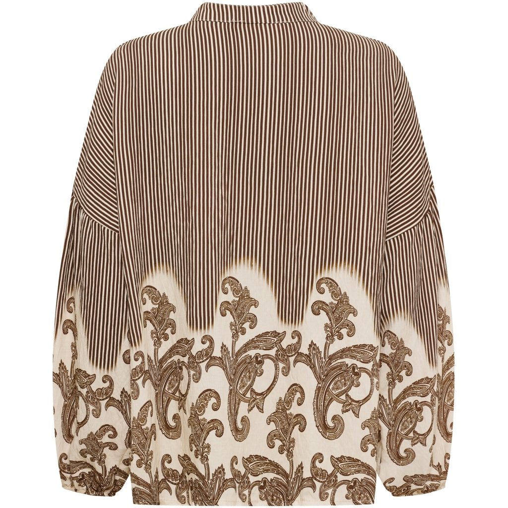 MARTA DU CHATEAU Marta du chateau Dame Skjorte MdcSequoia 8597 Shirt Marrone4602tpe